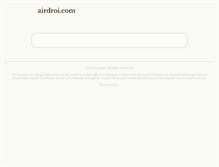 Tablet Screenshot of airdroi.com